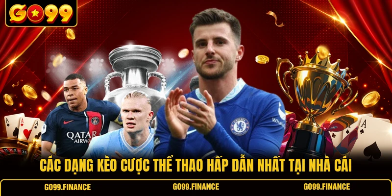 cac dang keo cuoc the thao hap dan nhat tai nha cai Các dạng kèo cược thể thao hấp dẫn nhất tại nhà cái